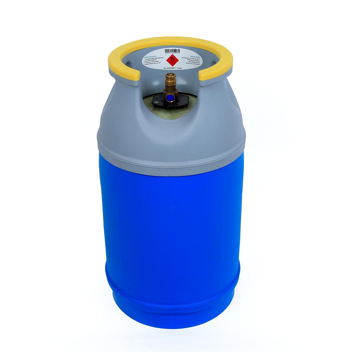 fiber (plastic) gas cylinder – refill and exchange with installation